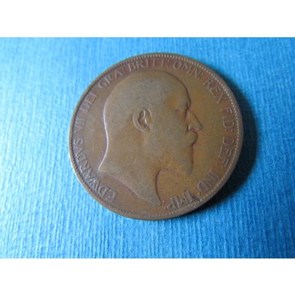 1906 EDWARD VII ONE PENNY FREE POST.