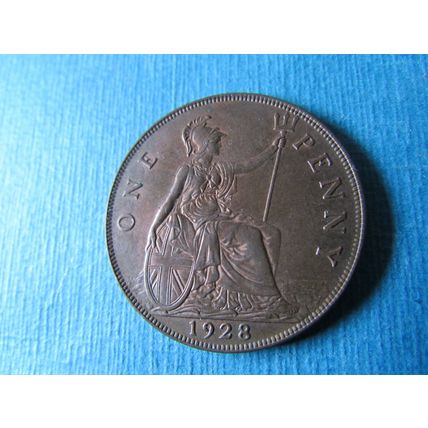 1928 GEORGE V ONE PENNY.