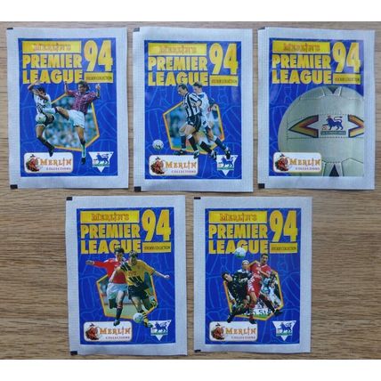 Merlin Premier League 1994 Sticker Pack (Choose Variant)