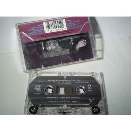 George Benson "Twice the Love" 1988 Cassette Tape*