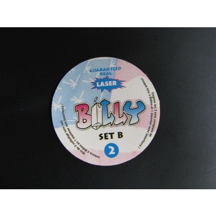 BILLY Laser Pogs Milkcaps Sets A,B,C Guareanteed Real Laser Choice of 12