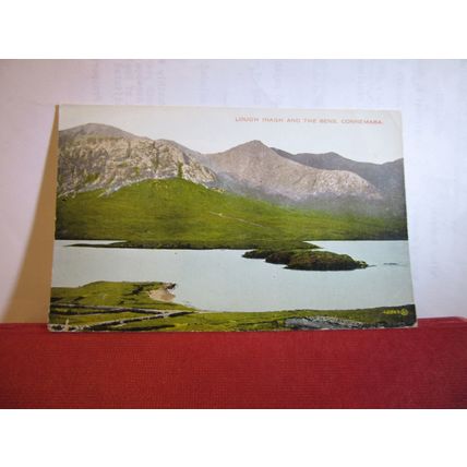 LOUGH INAGH, CONNEMARA CO. GALWAY, IRELAND unused vintage postcard c.1932 =