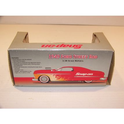 SNAP-ON 1:38 SCALE 1949 FORD STREET ROD NIB 2004 SNAP ON