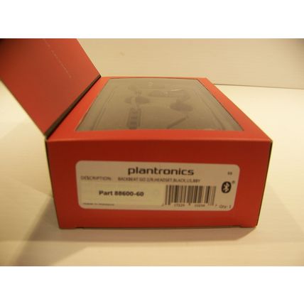Plantronics BackBeat Go 2 88600-60 Bluetooth Stereo Wireless Headset Earbuds BLK