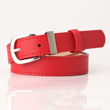 Women's Fashion Versatile Belt Waist Belt for Girls Simple Student Belt