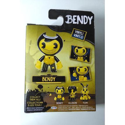 BENDY 2 1/2" Vinyl Figure Bendy and the Ink Machine Jakks Pacific - FREE SHIP!