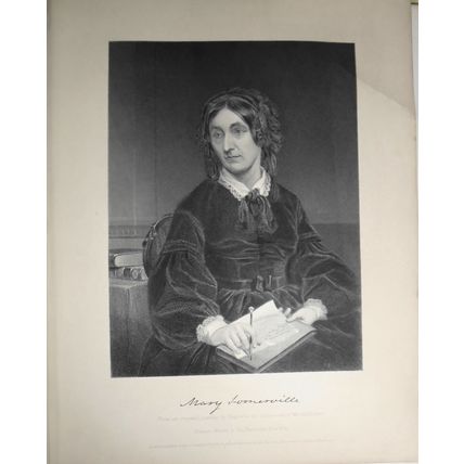 Mary Somerville - steel engraving - 1876 Duyckinck Internationale Gallerie