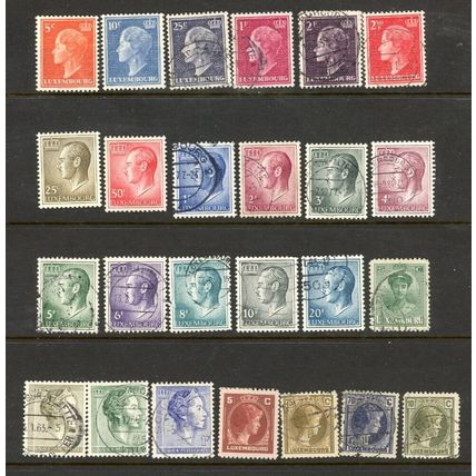 25 x Luxembourg Stamps