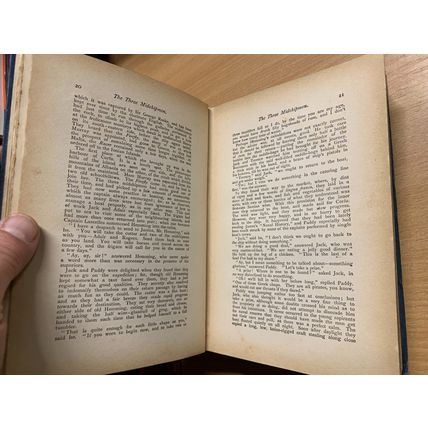 c1905 W H G KINGSTON THE THREE MIDSHIPMEN FICTION ILLUSTRATED ANTIQUE BOOK (P5)