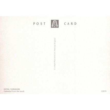 Postcards Ripon Cathedral, Yorkshire. Job lot