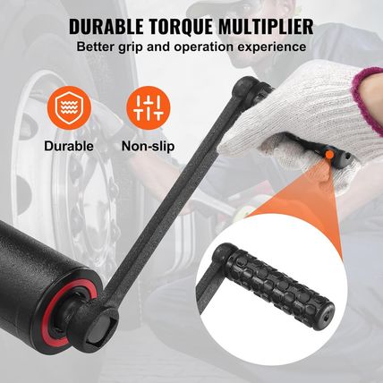 VEVOR Torque Multiplier, Heavy Duty Torque Multiplier Wrench Set, 1 Inch Drive L