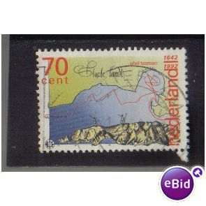 NETHERLANDS 1992 DISCOVERY TASMANIA NZ 70C F/U SG1636