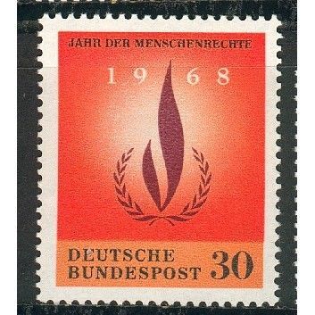 Germany 1968 - SG1477 - Human Rights Year (unused)