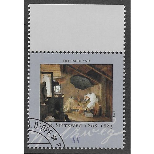 GER 2008 55c 'CARL SPITZWEG' FINE USED (EBID57-078)