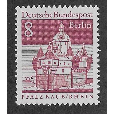 BERLIN -1964 M/M 8pf 'GERMAN ARCHITECTURE' (EBID63-253)