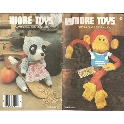 Knit/Crochet Pattern Booklet More Toys 304