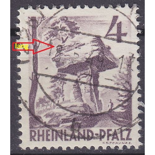 GERMANY Alliiert Franz. Zone [RheinlPfalz] MiNr 0033 y a IV ( O/used )