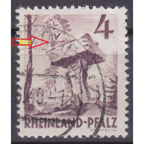 GERMANY Alliiert Franz. Zone [RheinlPfalz] MiNr 0033 y a III ( O/used )