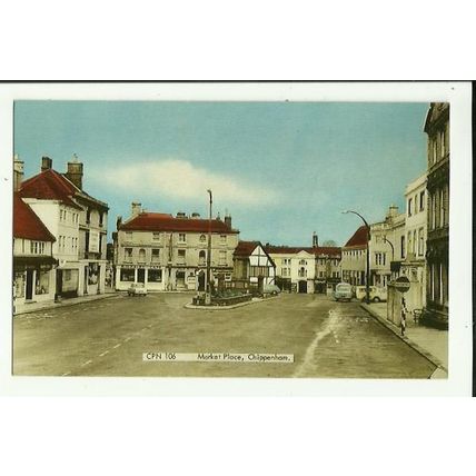 Wiltshire CHIPPENHAM Market Place Postcard (Frith CPN.106)