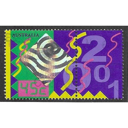 AUS 2001 45c 'COLOUR MY DAY' FINE USED (EBID68-338)