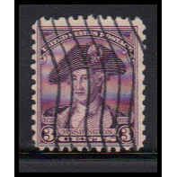 Used 708 3c George Washington Barely Clears Z0588