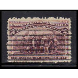 Used 231 2c Landing of Columbus Fine K0915