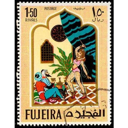 Fujeira 1967 Fairy Tales 1.5R Used Stamp