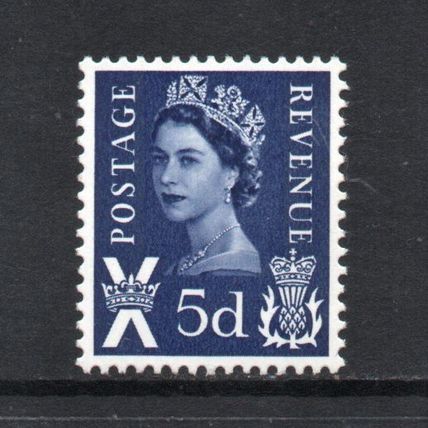 Scotland - 1967-70 - 5d Royal Blue (sgS11) Mint Never Hinged
