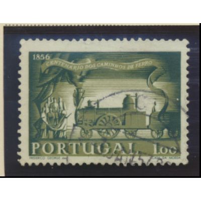 Portugal Stamp Scott #818, Used