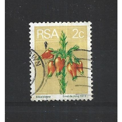 SouthAfrica.SG349 2c Wild Heath.Paper Unchecked.Fine Used.Aug25a