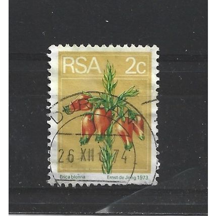 SouthAfrica.SG349 2c Wild Heath.Paper Unchecked.Fine Used.Aug25c