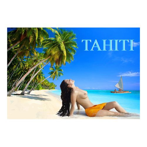 Carte de voeux - Tahiti