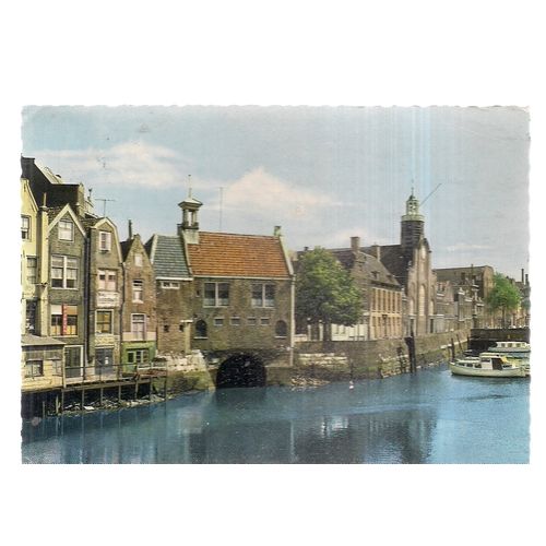ROTTERDAM, NETHERLANDS used vintage postcard 1967 postmark =