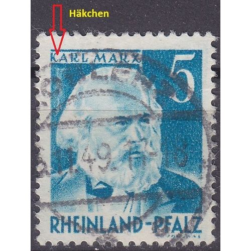 GERMANY Alliiert Franz. Zone [RheinlPfalz] MiNr 0034 y I ( O/used )