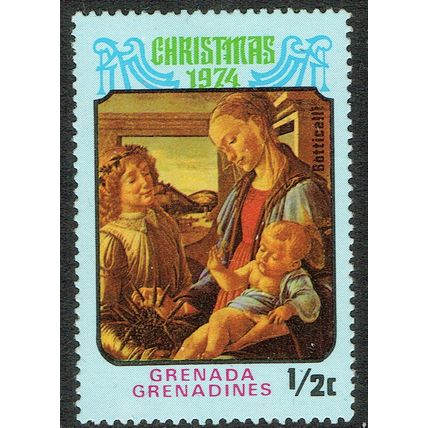 Grenada Grenadines 1974 Christmas ½c Multicoloured SG33 MM