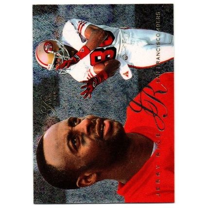 1995 Fleer Flair Preview Jerry Rice #27 HOF