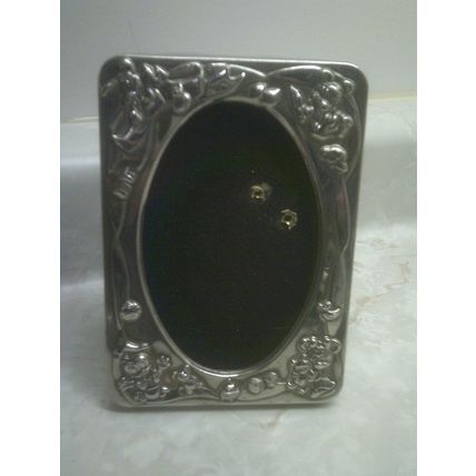 Silver Plated photo frame baby theme