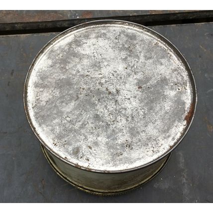 John Deere Antiseptic Hand Cleaner 1 lb Metal Can gas oil vintage tin sign rare