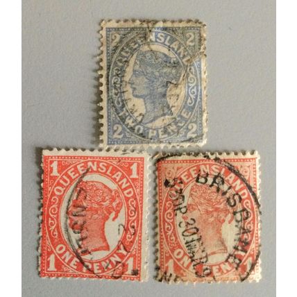 Australia Queensland Stamps Lot 5