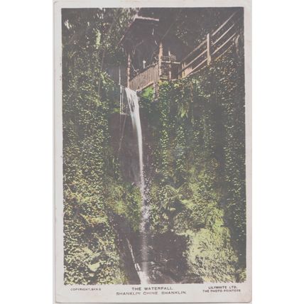 The Waterfall Shanklin Chine Isle Of Wight Postcard (QIOW0243)