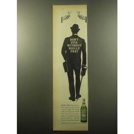 1959 Noilly Prat Vermouth Ad