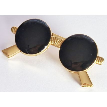 Metal Retro Style Sunglasses Lapel Pin Badge broach