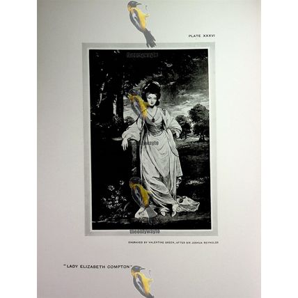 The Ladies Waldegrave & Lady Elizabeth Compton, Book Illustration (Print), 1910