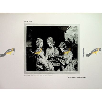 The Ladies Waldegrave & Lady Elizabeth Compton, Book Illustration (Print), 1910