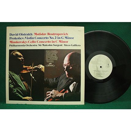 Oistrakh/Rostropovich - Prokofiev: Violin C./Miaskovsky: Cello C. - S 60223 - NM