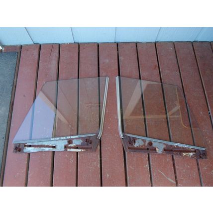 1963 Plymouth Fury 4D Front Door Glass OEM Wagon Four Door Belvedere