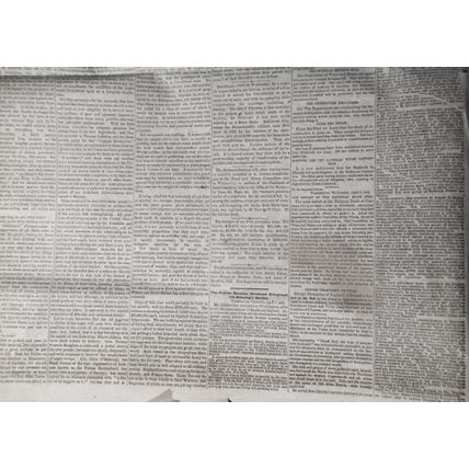 NEW YORK TRIBUNE, April 8, 1864 - Civil War; Irish on Slavery; Metropolitan Fair