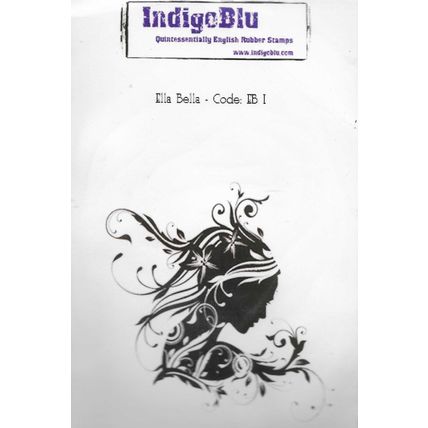 Indigoblu. Stag Cliffhanger Stamp. Stamping Cardmaking Scrapbooking Crafts