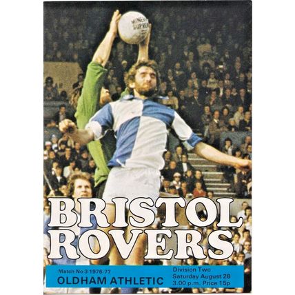 BRISTOL ROVERS v OLDHAM ATHLETIC LEAGUE DIV 2 - 1976/77
