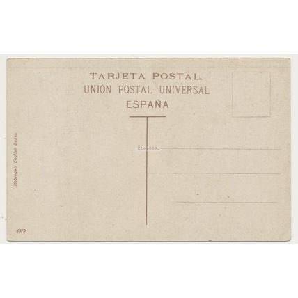 Tenerife. Misa de Campaña Plaza Constitucion early 20th C. RPPC Spain Nobrega